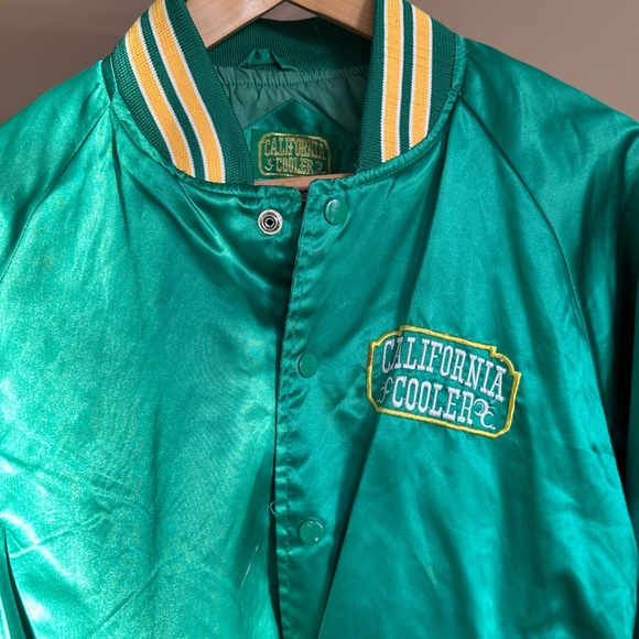 California Cooler jacket green & yellow - Picture 1 of 9